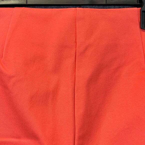 NWT LAUREN RALPH LAUREN Women’s Ankle Pants 14 Side Zip Stretch Slim Fit Coral - Picture 12 of 15